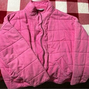 Pink Croft & Barrow Quilted Jacket